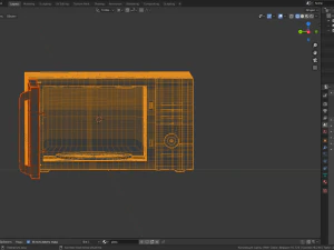 microwaev oven 3D Model