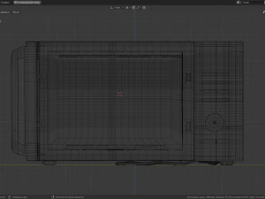 microwaev oven 3D Model