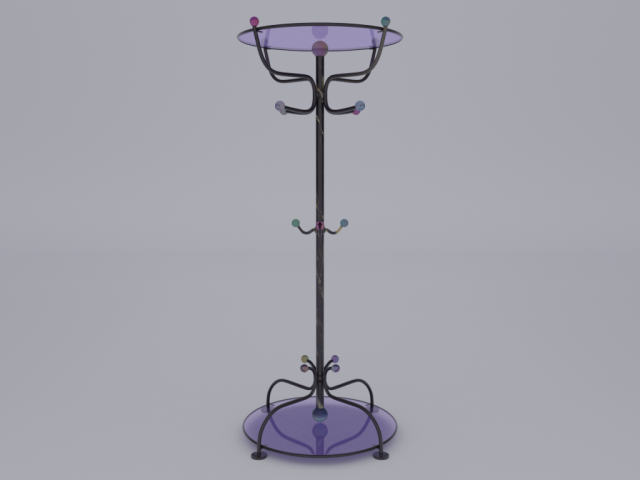coat hanger Model 3D .c4d .max .obj .3ds .fbx .stl .blend 