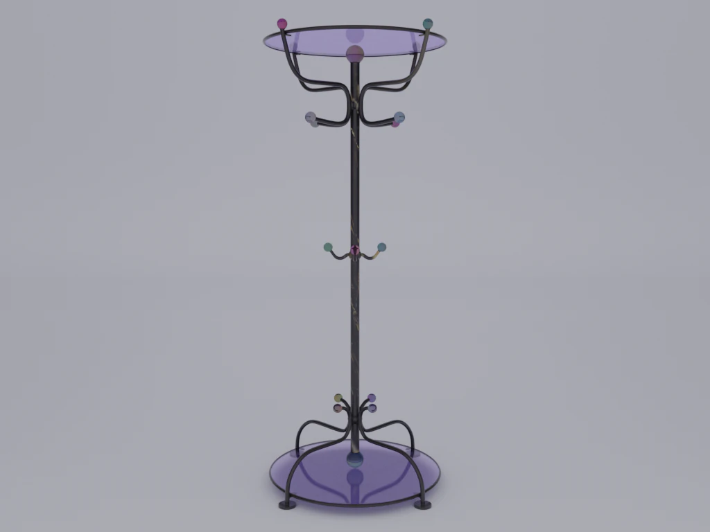 coat hanger 3D Model .c4d .max .obj .3ds .fbx .stl .blend 