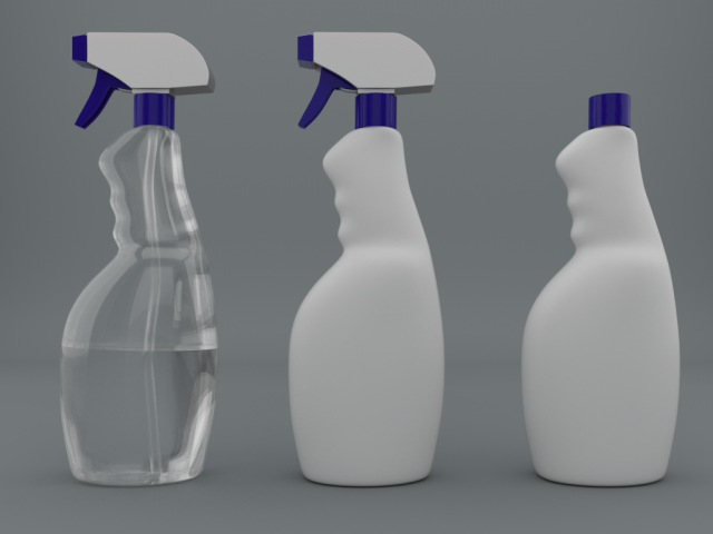 spray bottle 3D-Modell .c4d .max .obj .3ds .fbx .stl .blend 