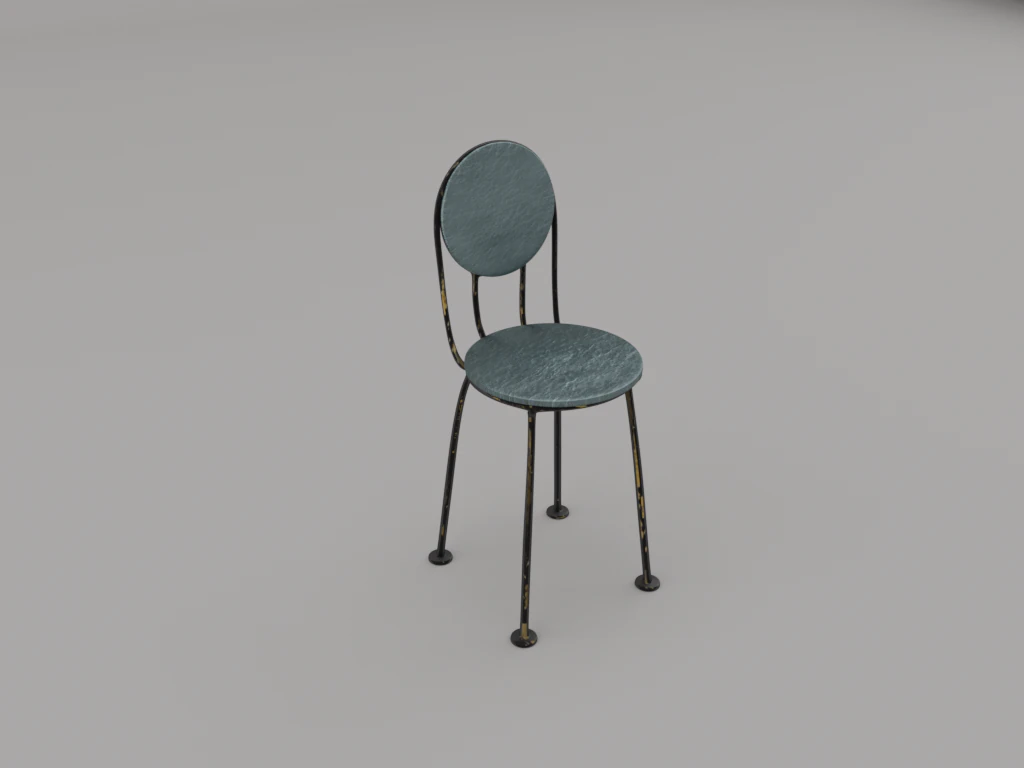 coffee chair 3D Model .c4d .max .obj .3ds .fbx .stl .blend 