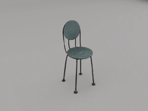 sedia da caff&egrave; Modello 3D