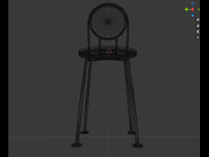 coffee chair 3Dモデル