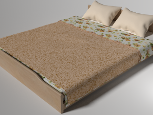 bed 3D 모델
