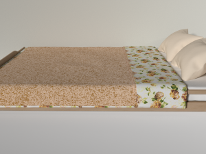 bed 3D Модель