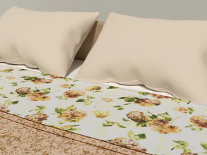 bed 3D Model