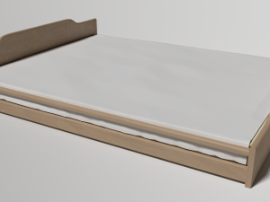 bed 3D Модель