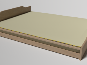 bed 3D Модель