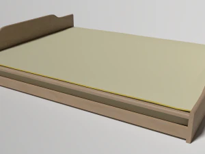 bed 3D Model