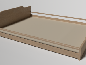bed 3D Модель
