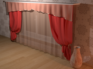 curtain 3D Model