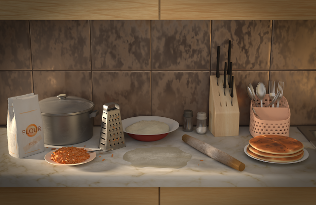 moldavan cakes 3D मॉडल .c4d .max .obj .3ds .fbx .stl .blend 