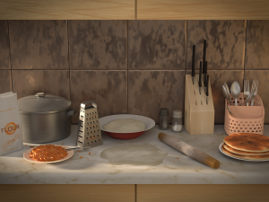 moldavan cakes 3D Model