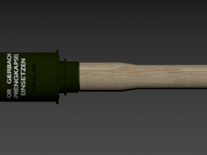 m24 granade Model 3D