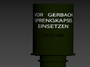 m24 granade Model 3D