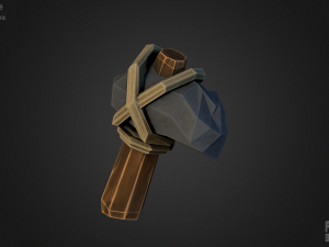 stone age asset 3D Model