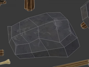 stone age asset 3D Model