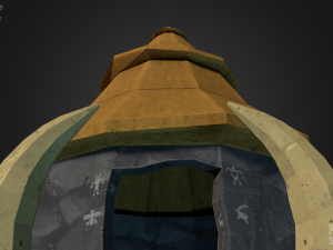 stone age house 3D Модель