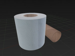 toilet paper 3D 模型