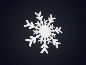 snowflakes 3D Model