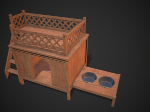 dog kennel Modelo 3D