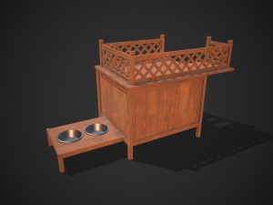 dog kennel Modelo 3D