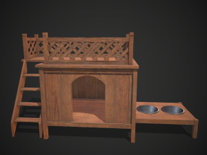 dog kennel Modelo 3D