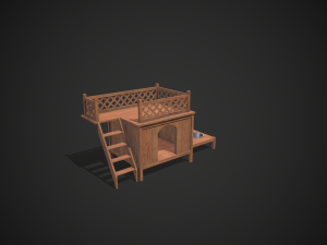 dog kennel Modelo 3D