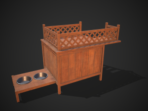 dog kennel Modelo 3D