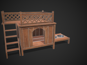 dog kennel Modelo 3D