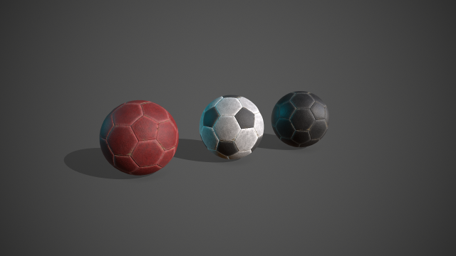 soccer balls Modelo 3D .c4d .max .obj .3ds .fbx .stl .blend 