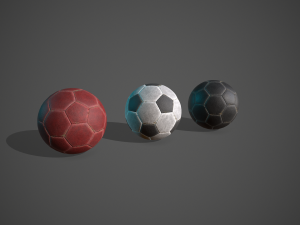 soccer balls 3D Model