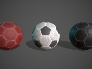 soccer balls Modelo 3D