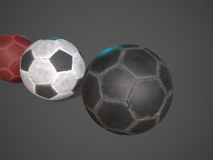 soccer balls Modelo 3D