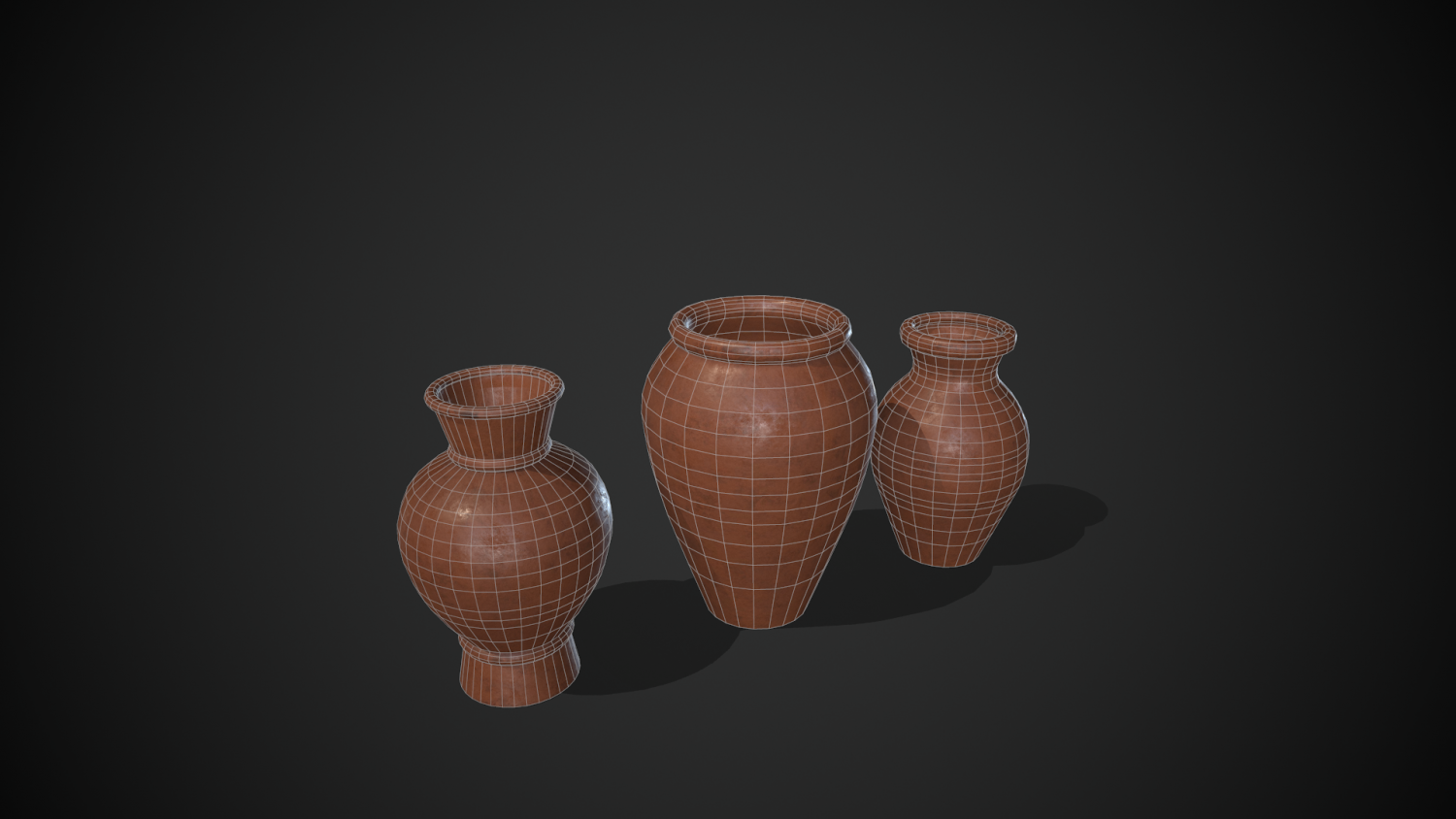 3d модель вазы