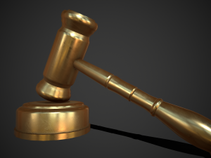 golden judge hummer Modelo 3D