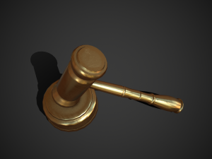 golden judge hummer Modelo 3D