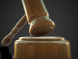 golden judge hummer Modelo 3D