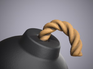 Rounded Bomb 3D Модель