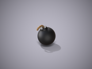 Rounded Bomb 3D Модель