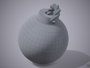 Rounded Bomb 3D Модель