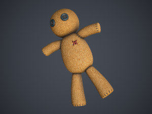 Voodoo Doll 3D 모델