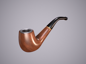 Tobacco Pipe 3D 모델