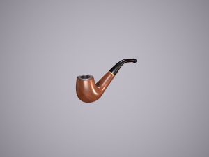 Tobacco Pipe Modelo 3D