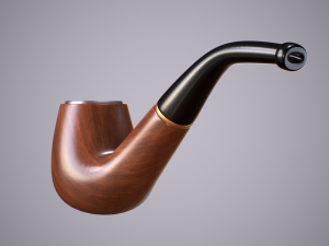 Tobacco Pipe Modelo 3D