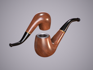 Tobacco Pipe Modelo 3D
