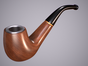 Tobacco Pipe Modelo 3D