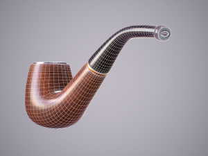 Tobacco Pipe Modelo 3D