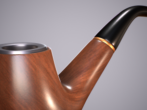 Tobacco Pipe Modelo 3D